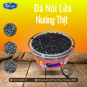 Đá núi lửa nướng thịt