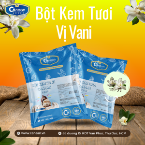 Bột làm kem tươi hương Vani
