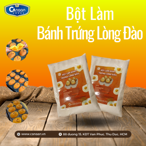 Bột làm bánh trứng lòng đào