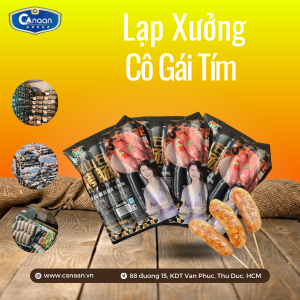 Lạp Xưởng Hà Khẩu Cô Gái Tím 700g