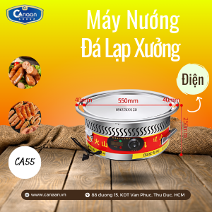 Máy Nướng Đá Lạp Xưởng Dùng Điện CA55