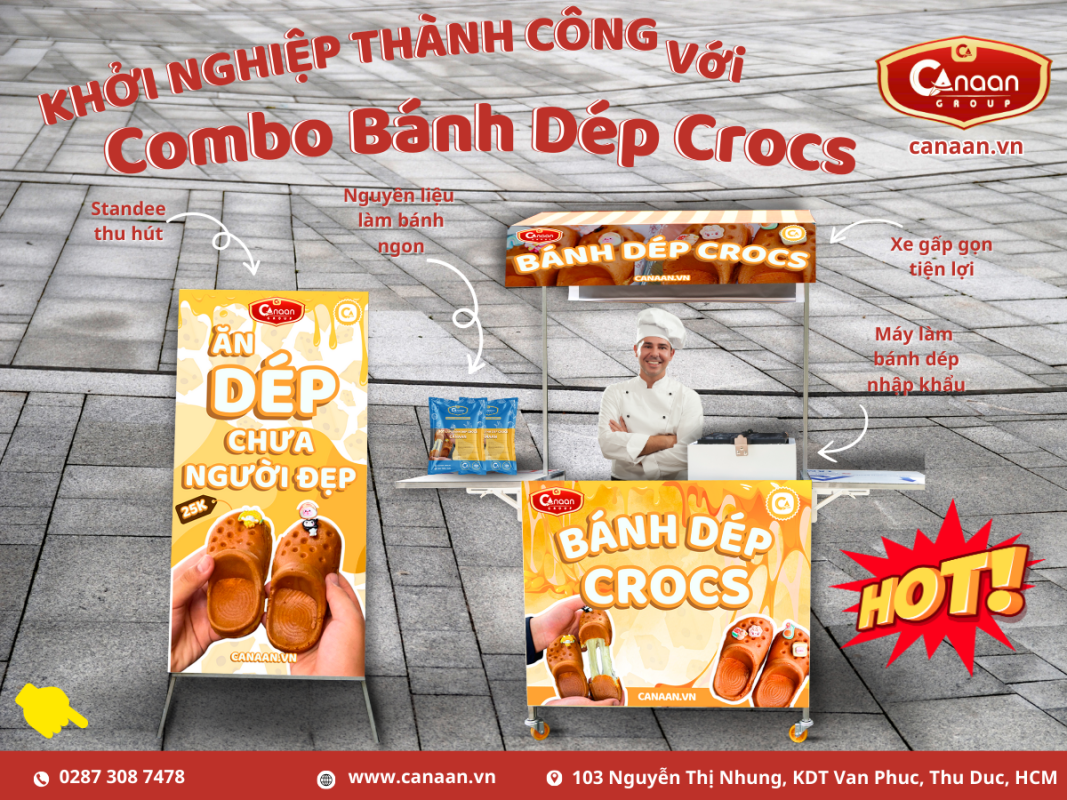 combo bánh dép crocs
